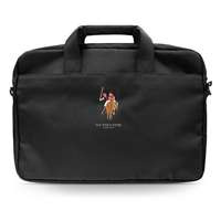 US Polo Tasche USCB15PUGFLBK 16" schwarz /schwarz