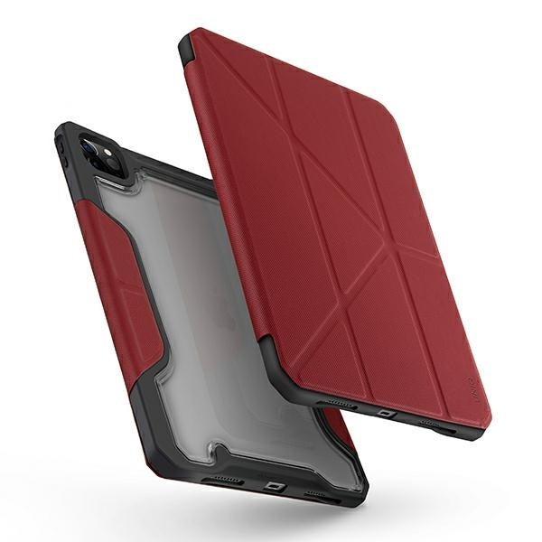 Custodia Uniq per Trexa iPad Pro 11&quot; 2021/2020 Antimicrobico rosso/rosso