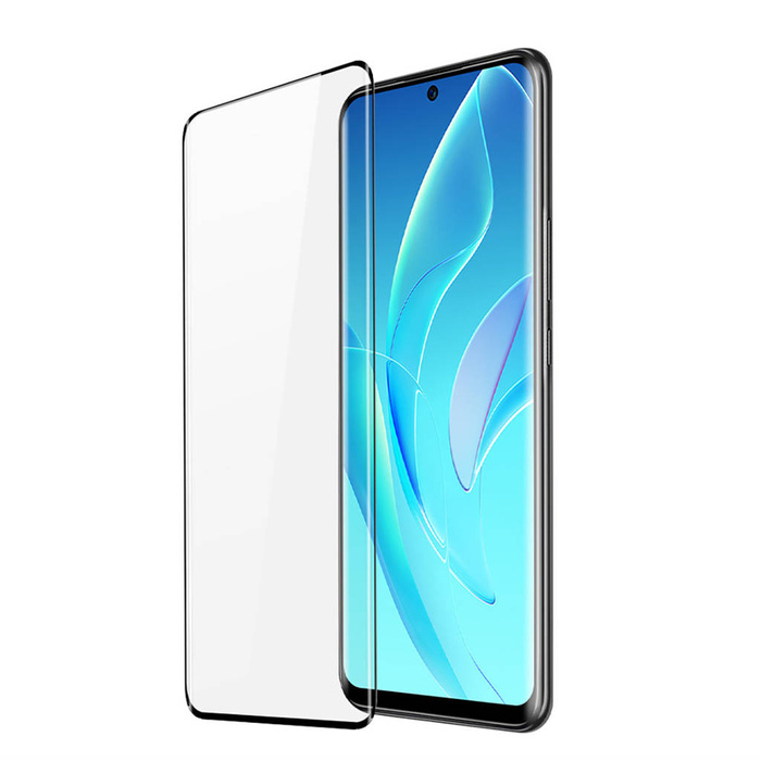 Dux Ducis Curved Glass Edzett üveg Honor 60 Pro-hoz fekete kerettel