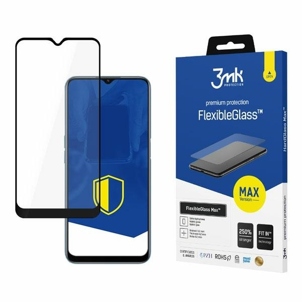 3MK FlexibleGlass Max Oppo A16 / A16s černá / černá