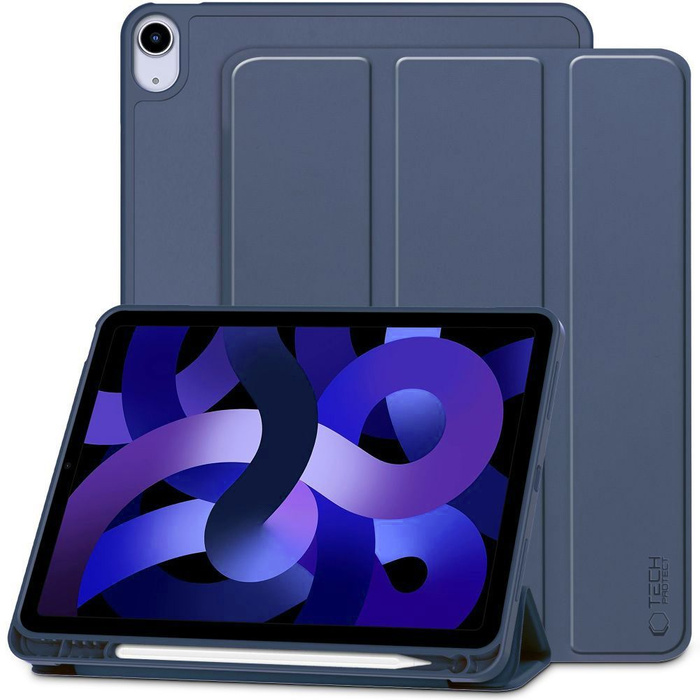 Pouzdro TECH-PROTECT Sc Pen iPad Air 4 2020 Navy Blue Case