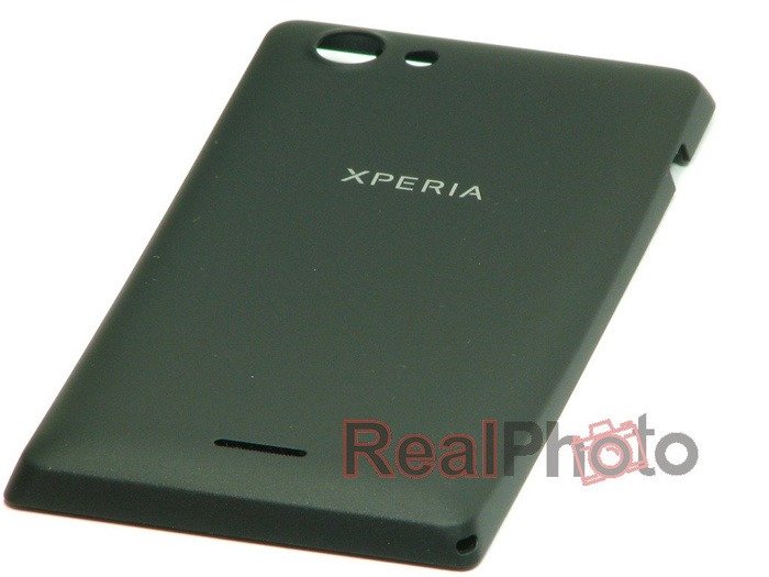 SONY Xperia J ST26I Batterie Klappe Grad A Schwarz