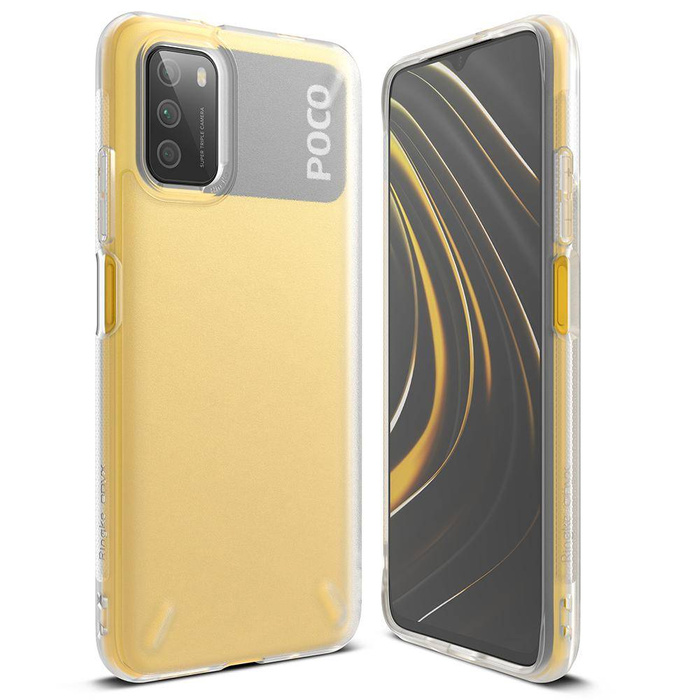 Ringke ONYX odolný pouzdro kryt Xiaomi Poco M3 transparentní (OXXI0003)