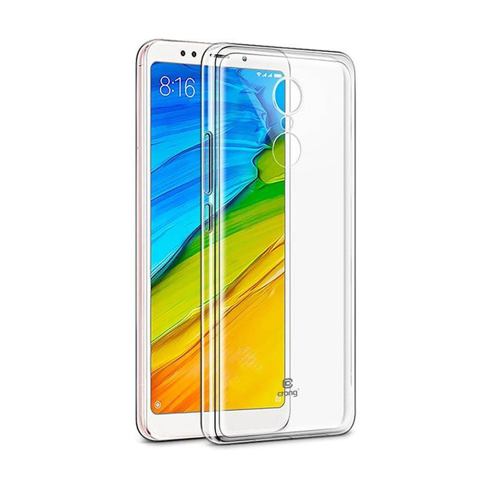 Telefontok Crong Crystal Slim Cover Xiaomi Redmi 5 átlátszó