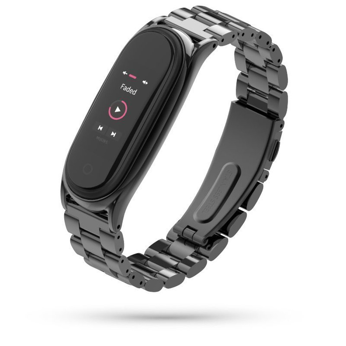 Řemínek TECH-PROTECT Xiaomi Mi Band 5 Stainless Black