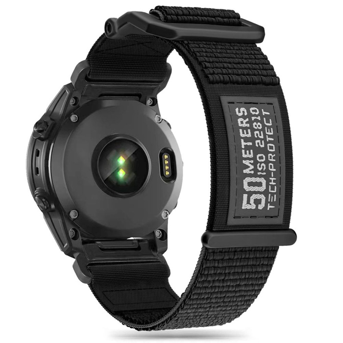 Řemínek Tech-protect Scout Garmin Fenix 3 / 5x / 3hr / 5x Plus / 6x / 6x Pro / 7x Black