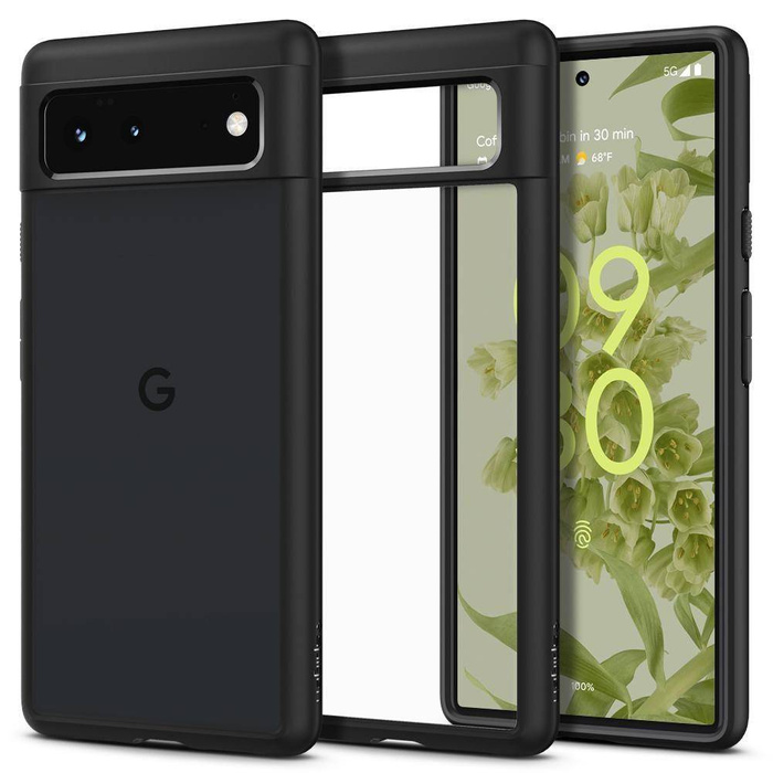 Spigen Ultra Hybrid Google Pixel 6 Coque MATTE Noir Case