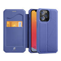 Custodia tipo libreria DUX DUCIS Skin X per iPhone 13 Pro blu