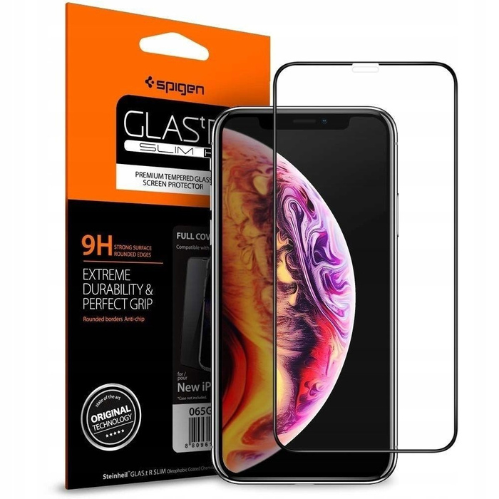 Pouzdro SPIGEN Liquid Crystal Apple iPhone X Xs Clear + Glass SPIGEN Case