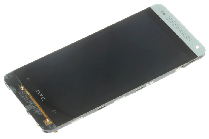 Kijelző HTC ONE Mini M4 ezüst C fokozatú Lcd érintőképernyő eredeti 