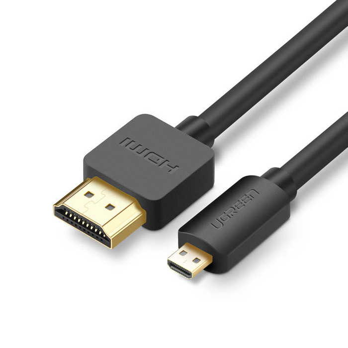 Ugreen kabel Micro HDMI - HDMI kabel 3m černý (HD127)