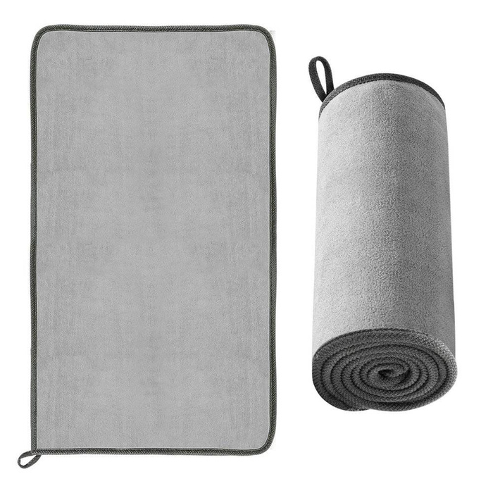 Baseus microfiber car drying towel microfiber 40 cm x 80 cm gray (CRXCMJ-A0G)