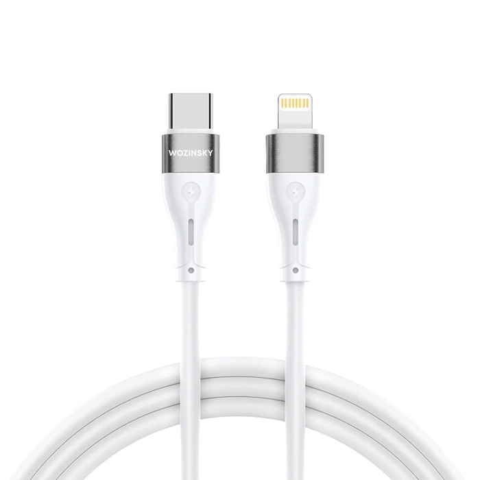 Wozinsky WSTCL1 Lightning / USB-C PD 27W Kabel 1 m - Weiß