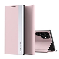 Sleep Case Pro Samsung Galaxy S25 Ultra Case with Flip and Stand - Pink