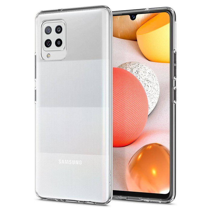 Pouzdro SPIGEN Galaxy A42 5G Liquid Crystal Čirý průhledný Case