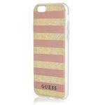 Case GUESS Apple iPhone 6 6S Ethnic Chic Stripes 3D Case Pink Pink Hardcase
