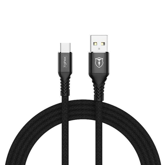 T-PHOX JAGGER TYPE-C CABLE NOIR 2M