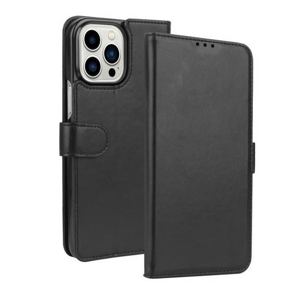 Černé Case Pouzdro Apple iPhone 13 Pro Max PhoneWalet