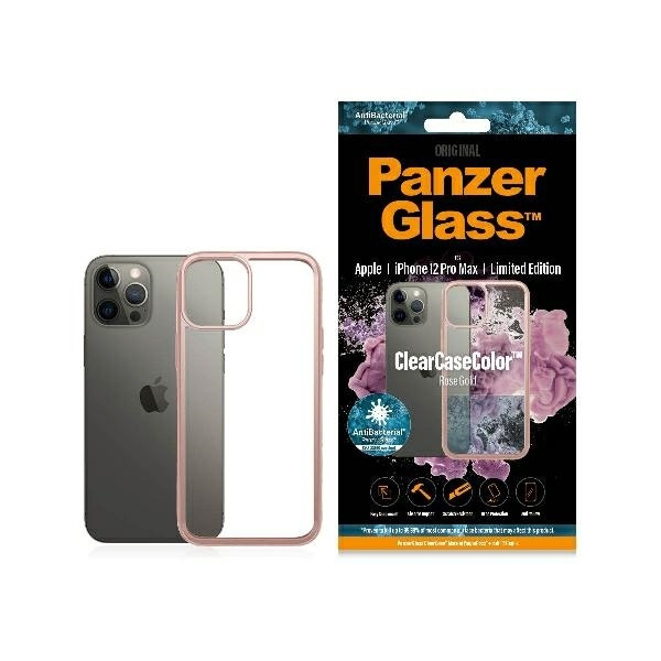 PanzerGlass KlarCase iPhone 12 Pro Max Rose Gold AB