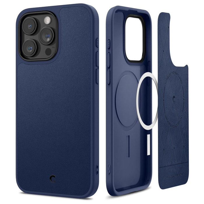 Coque iPhone 15 Pro Max Spigen Cyrill Kajuk Mag MagSafe Navy Case