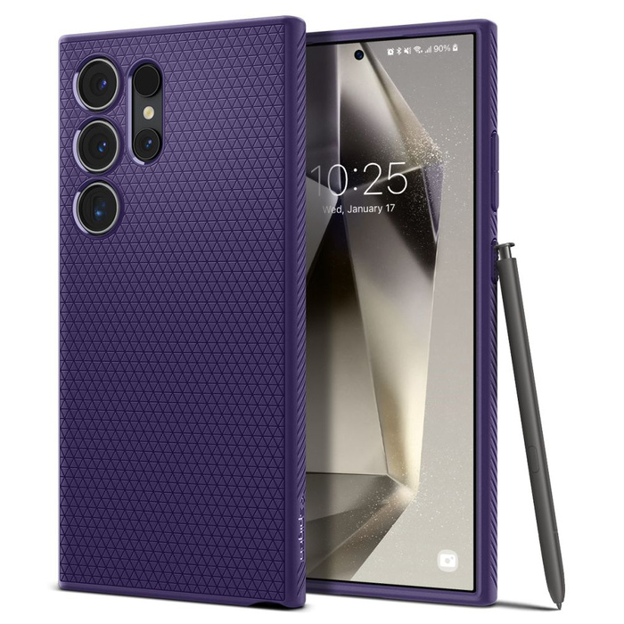 Case Spigen Liquid Air Samsung Galaxy S24 Ultra Deep Purple Case