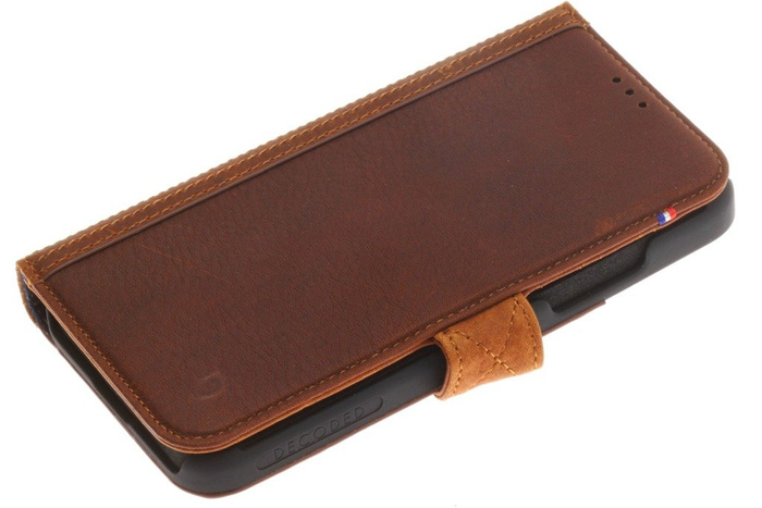 Pouzdro DECODED Peněženka Apple Iphone X Xs Brown Cinnamon Case