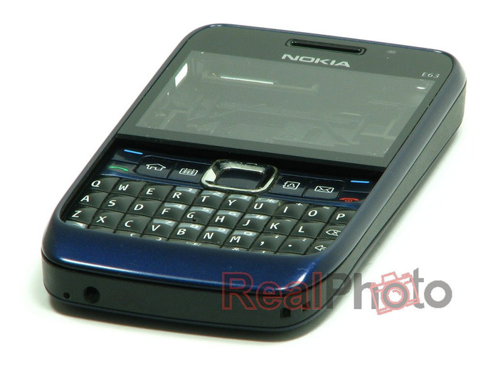 NOKIA E63 kék eredeti B fokozatú tok