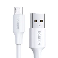 Cable UGREEN Micro USB USB-A QuickCharge 3.0 2.4A 1m White