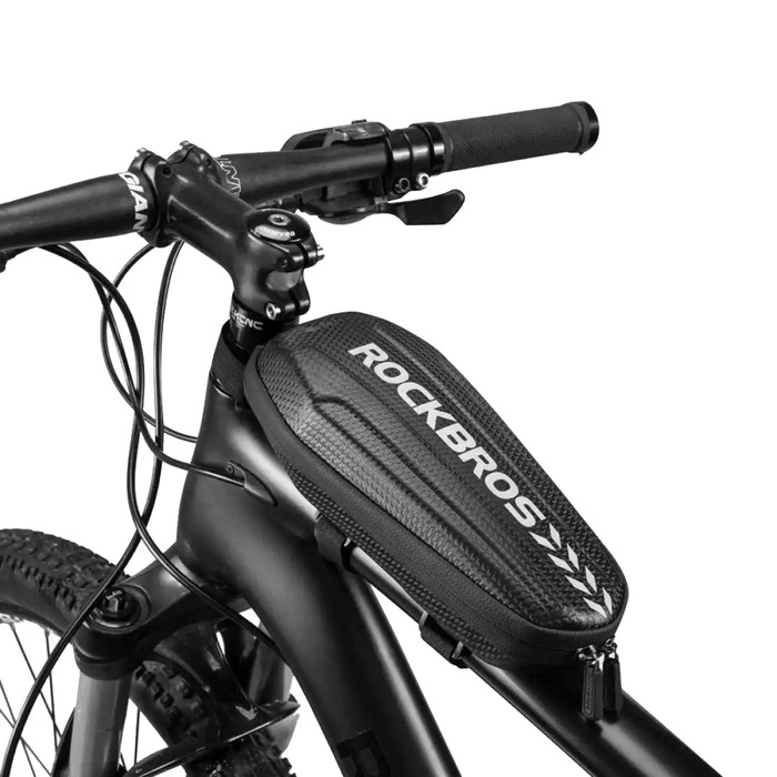 Rockbros B62-1 Fahrradtasche für Lenker oder Rahmen 3 l - Schwarz