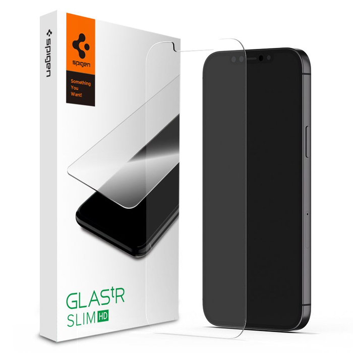 Tvrzené sklo SPIGEN Glas.tr Slim iPhone 12 12 Pro