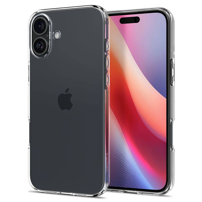 Hülle Spigen Liquid Crystal IPhone 16 PLUS KRISTALLKLAR