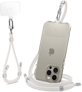 LANYARD Spigen UNIVERSAL STRAP SET CROSSBODY & WRIST PEARL WHITE