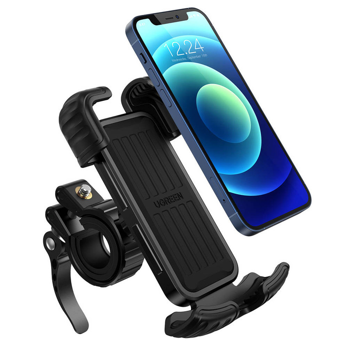 Ugreen cycling Mount Phone Holder (Applicable for bicycle and Motorcycle) black (LP494 black)