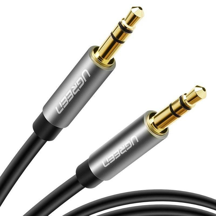  AUX UGREEN Mini Jack 3.5mm 1m Negro