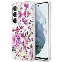 Hülle Guess Guhcs23shcfwst S23 S911 Weiß/Weiß Hardcase Flower Kollektion Case