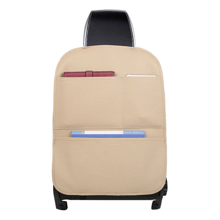 Car seat protector seat protector car seat organizer beige