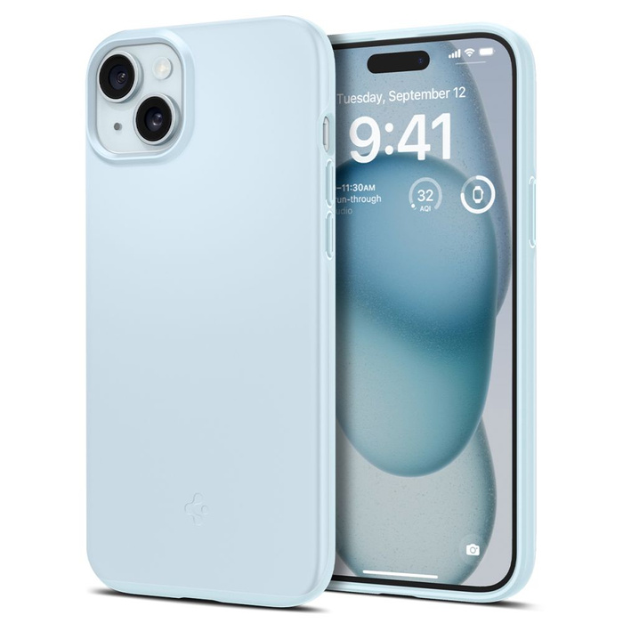 Obal Spigen Thin Fit iPhone 15 Němá modrá