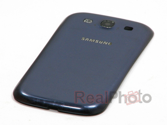 Original Batteriefachdeckel SAMSUNG Galaxy S3 Blau