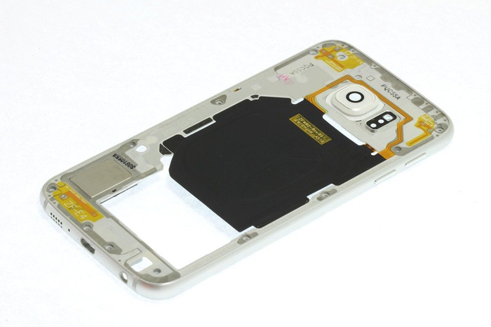 Carcasa Marco SAMSUNG Galaxy S6 Blanco Perla Grado A