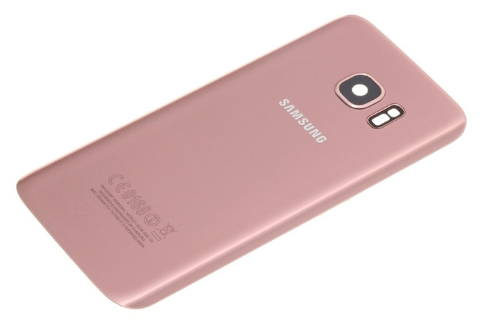 SAMSUNG Galaxy S7 Puerta de la batería original Grado A ROJO