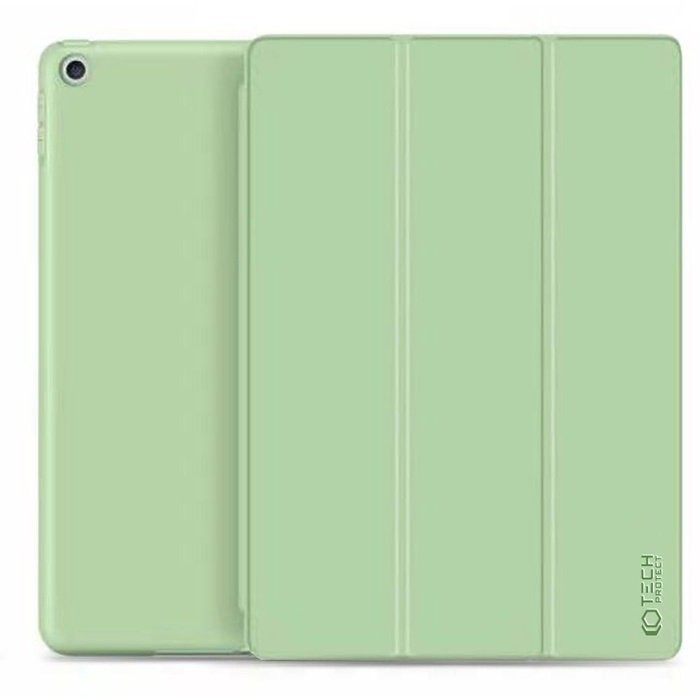 Hülle TECH-PROTECT iPad 7 / 8 10.2 2019/2020 Smartcase Kaktusgrün Grünes Gehäuse