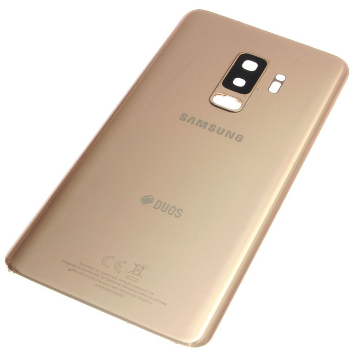 Originální SAMSUNG Galaxy S9 Plus G965 Gold Grade C Battery Flap Door Flap