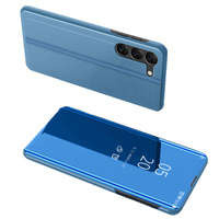 Obal Clear View Case Obal Pro Samsung Galaxy S23 Flap Cover Blue Case