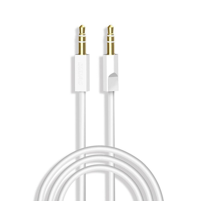 Dudao kabel AUX mini jack 3,5 mm 1 m 3 pole stereo bílá (L12S bílá)