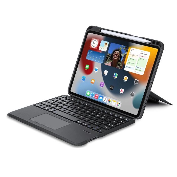 Dux Ducis DK Series Bluetooth klávesnice pouzdro pro Apple iPad Air 4/5/iPad Pro 11 (2018/2020/2021/2022) – černé