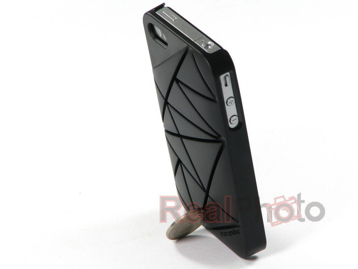 Cover Stand iPhone 4 4S URBAN PREFER Coin Nero