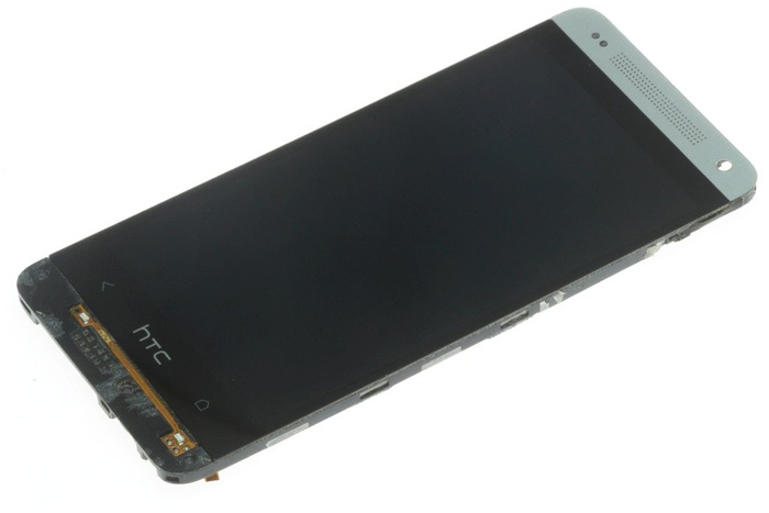 Kijelző HTC ONE Mini M4 ezüst B fokozatú Lcd Touch eredeti