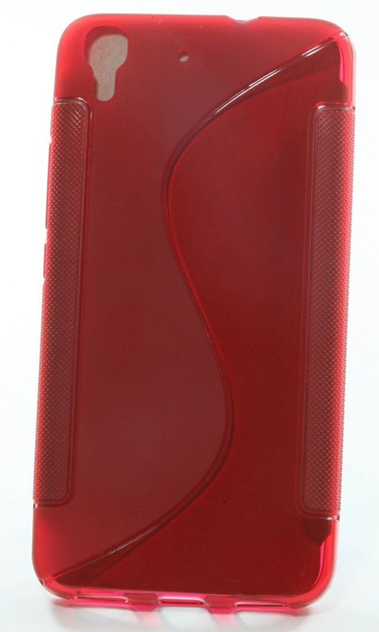 S-Line Huawei Ascend Y6 Red Silicone Case