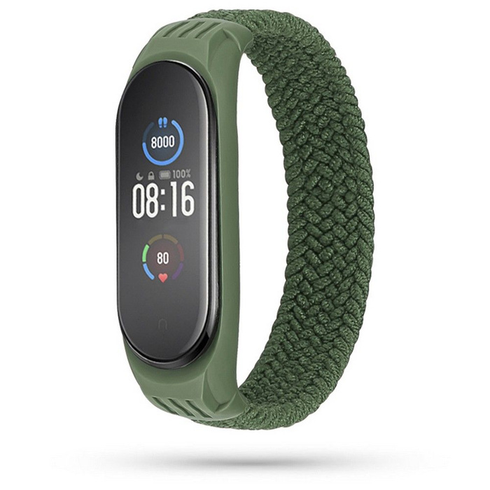 Bracelet TECH-PROTECT Étui vert armée pour Xiaomi Mi Smart Band 5/6 Loop