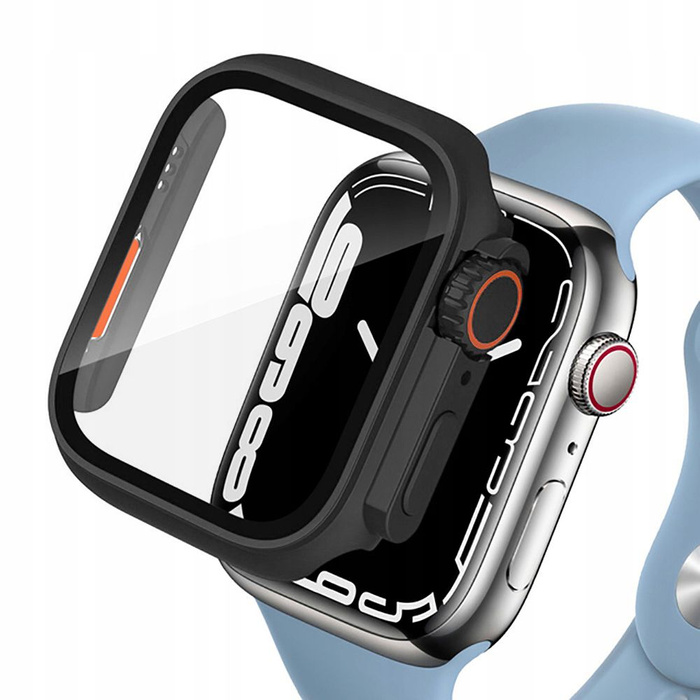 Obal Tech-protect Defense360 Apple Watch 7 / 8 (45 mm) Černá/oranžová Case